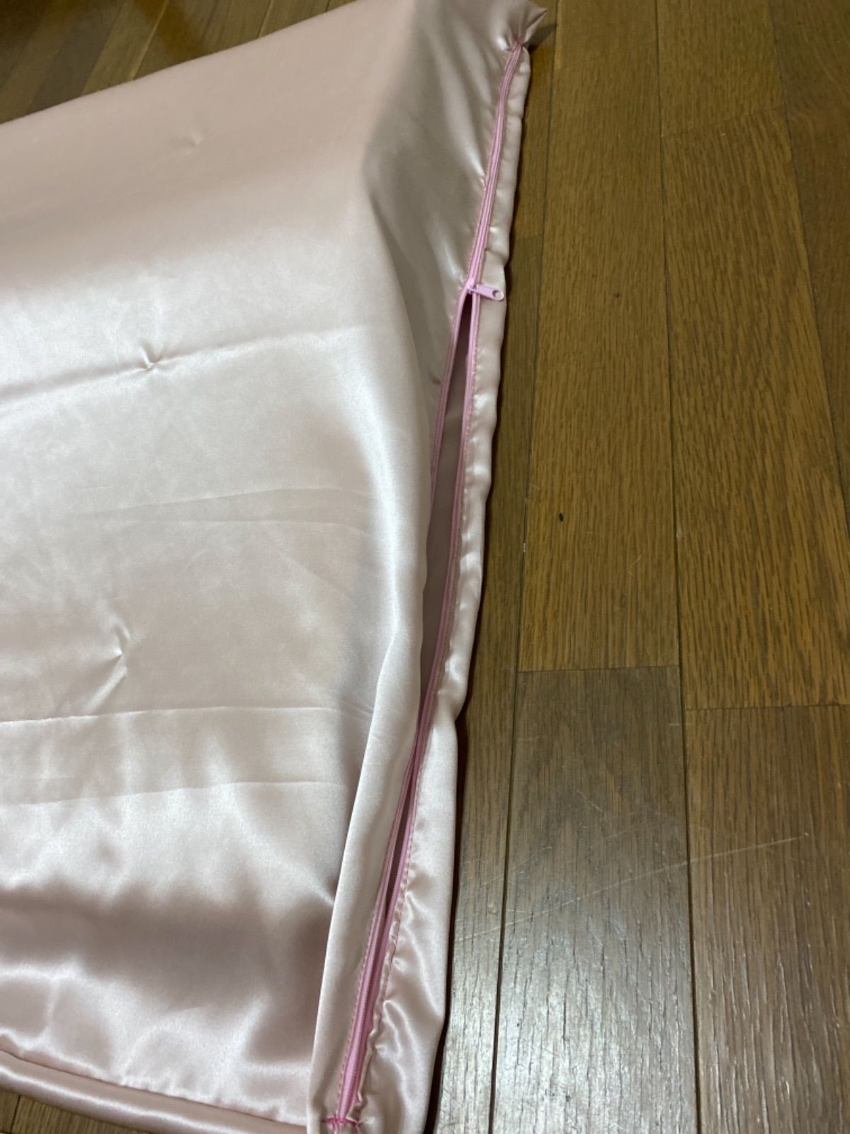 トゥルースリーパー 枕カバー シルク100 % シングル シェルピンク 専用 