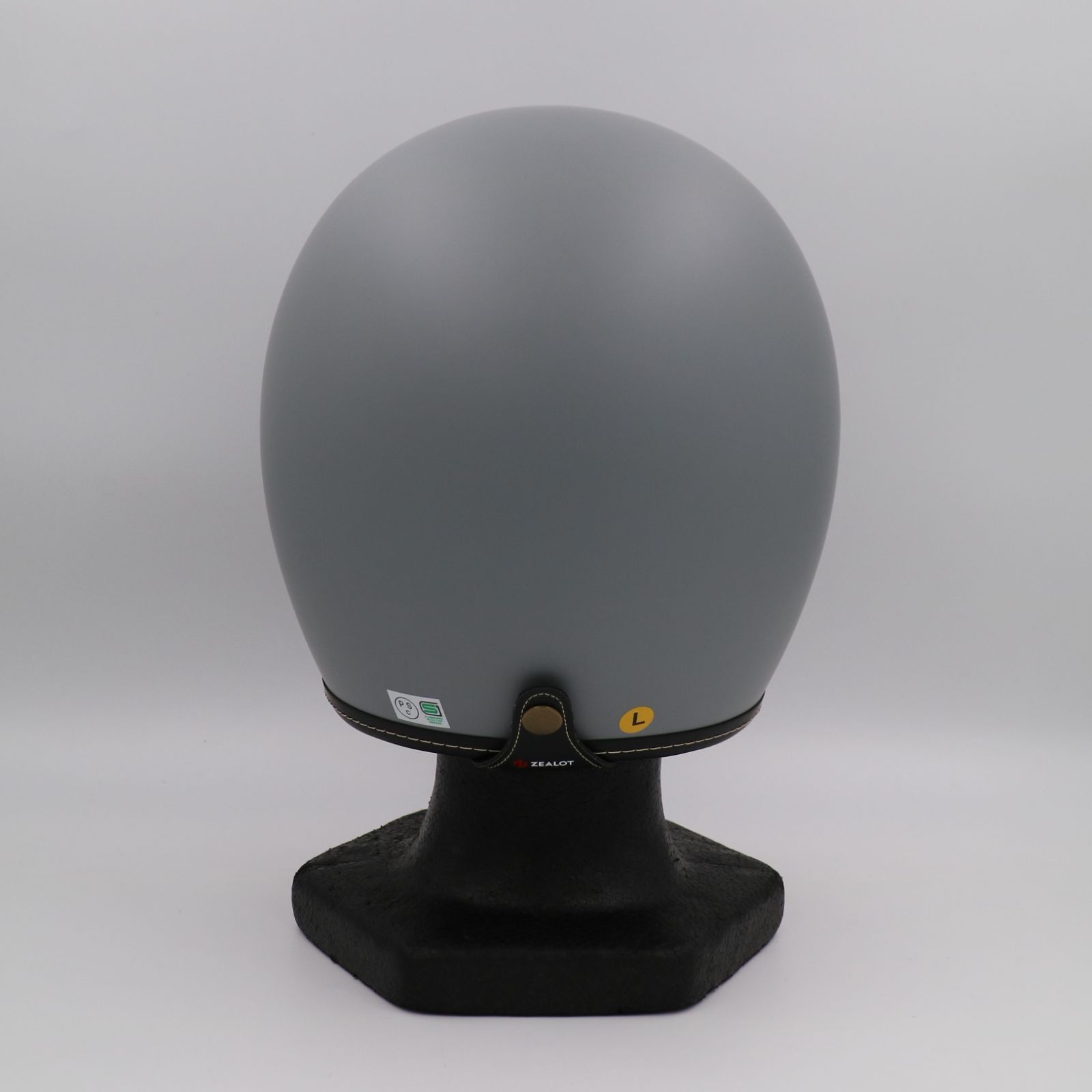 ZEALOT フライボーイジェット2 CARBON HYBRID GRAY MATT BROWN Lサイズ FJ0023 ジェットヘルメット FFCRYSTALESIA_COM