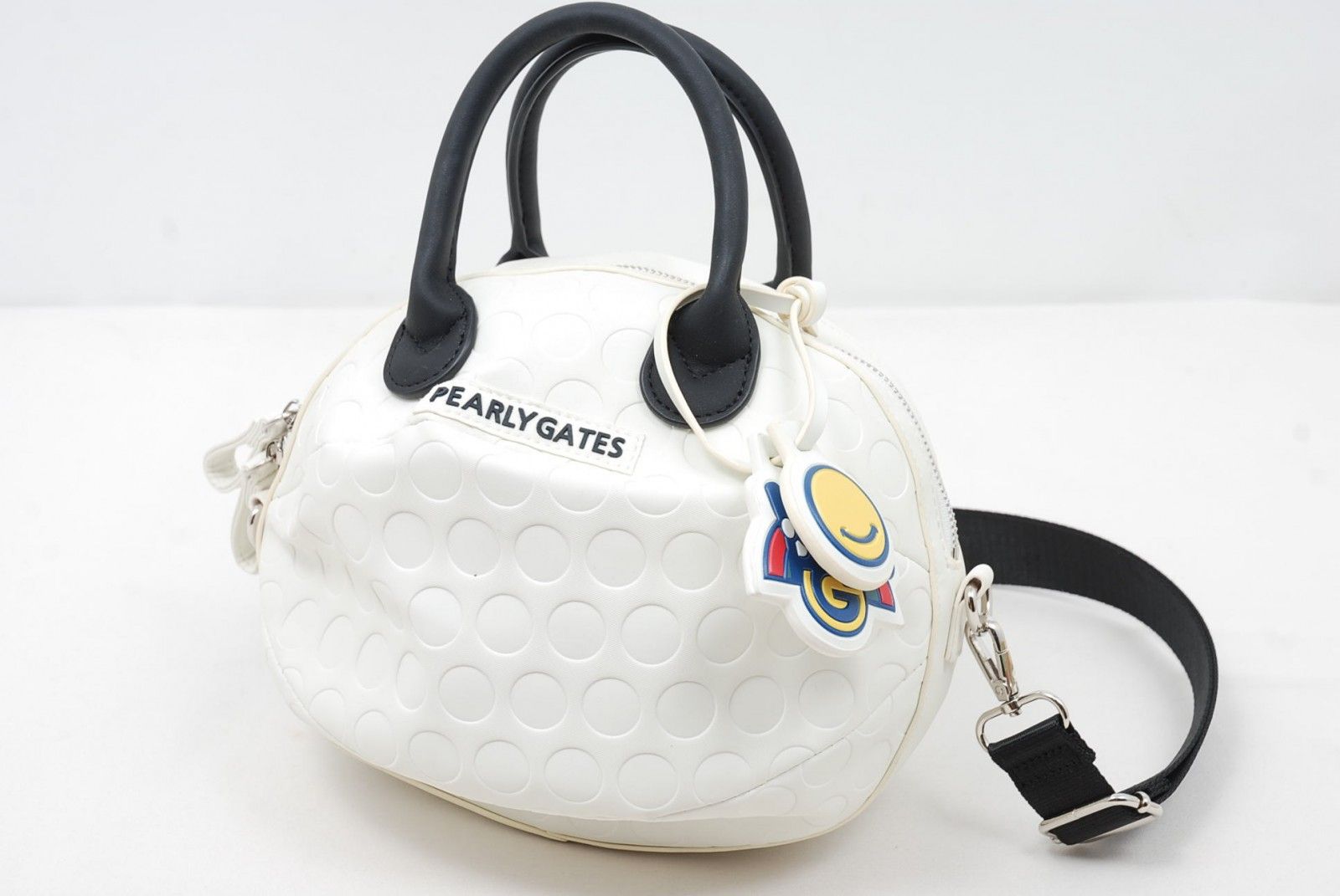 PEARLY GATES パーリーゲイツ どうしちゃったPG ラウンドバッグ PGisPG