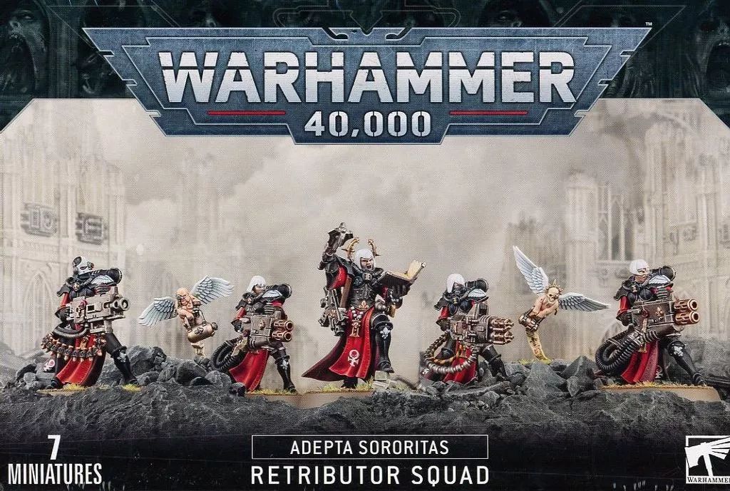 リトリビューター スカッド ウォーハンマー40000 アデプタ・ソロリタス ウォーハンマー 40k アデプタ・ソロリタス：リトリビューター