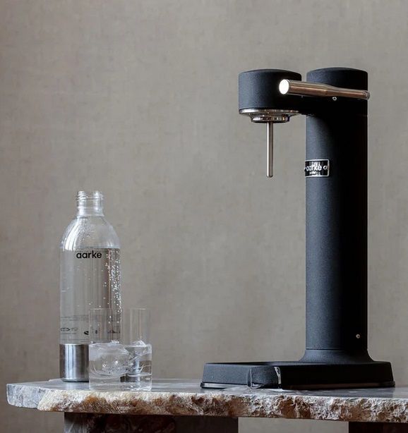 Aarke 炭酸水メーカー + SodaStream 専用ガスシリンダー付き 炭酸水