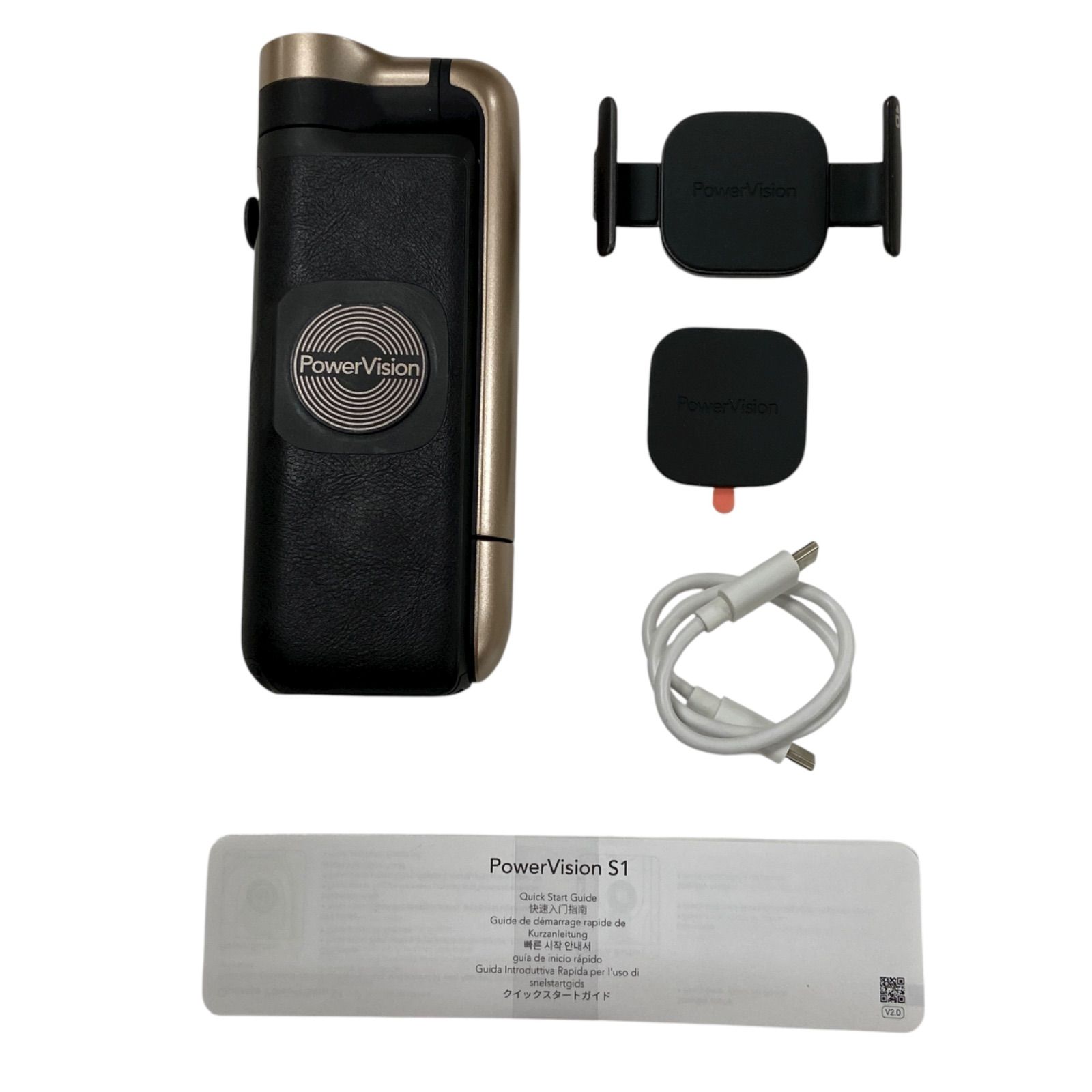 MY55 スマホ用ジンバル スタビライザー PowerVision スマートフォン用ジンバルカメラ -