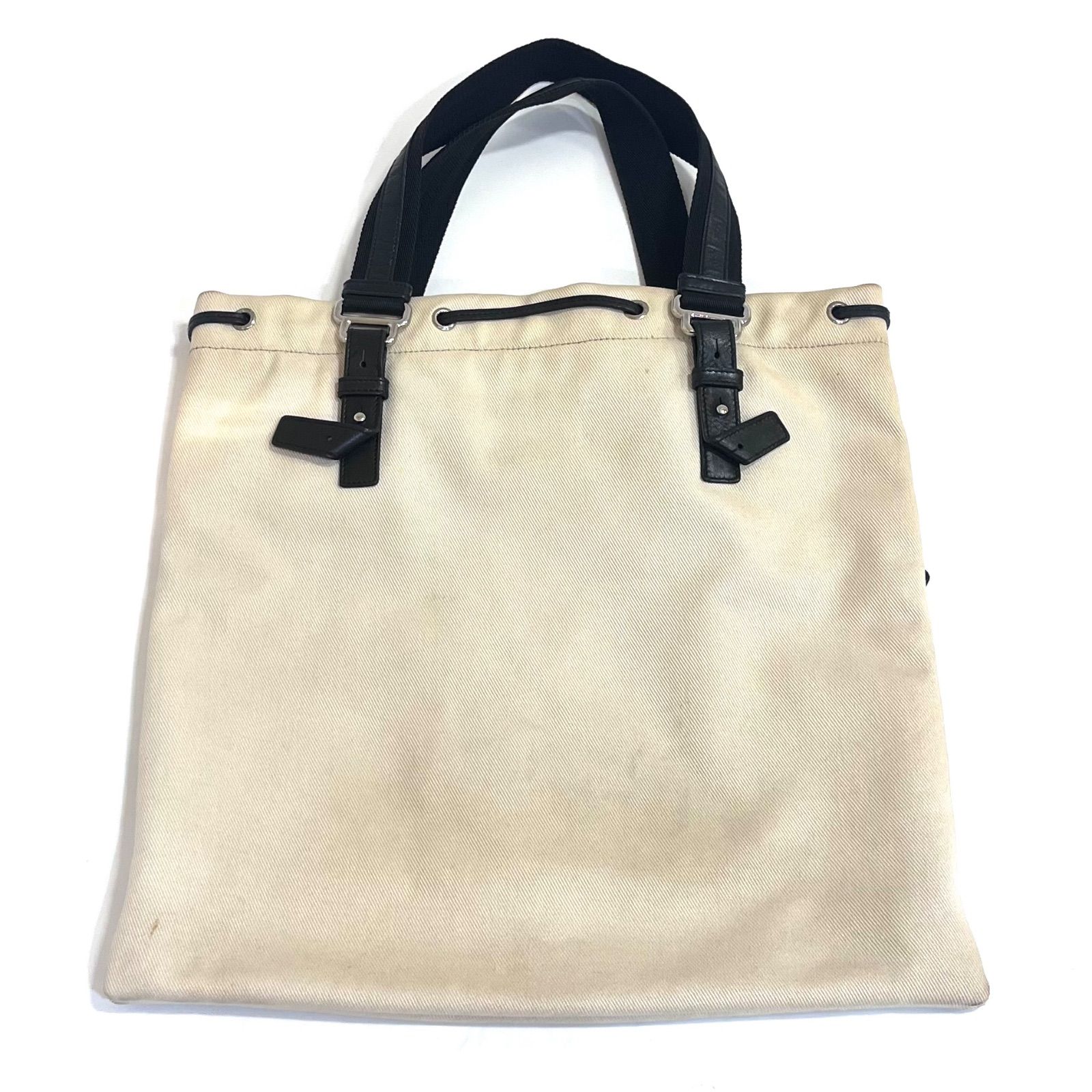 YSL》イヴサンローラン カハラ キャンバス ロゴ トートバッグ - メルカリ