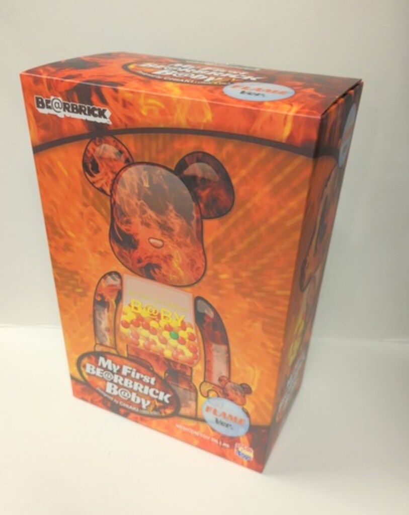 MEDICOMTOY BE@RBRICK MY FIRST BE@RBRICK B@BY FLAME Ver. 100