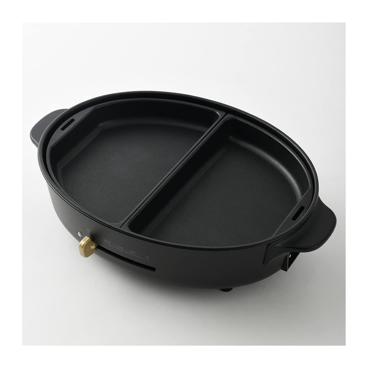 ブルーノ BRUNO オーバルホットプレート 用 ハーフ プレート BOE053-HALF