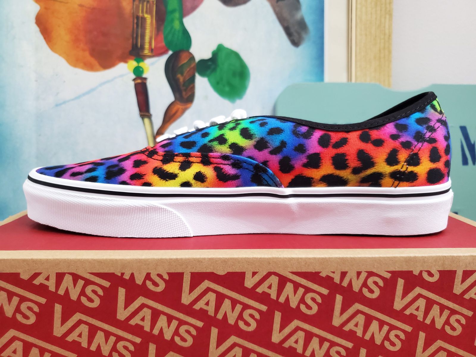 新品VANS AUTHENTIC LEOPARD オーセンティック ぽこ VANS AUTHENTIC Leopard Black / True White (ヴァンズ