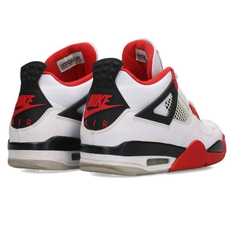 ナイキ JORDAN 4 RETRO FIRE RED DC7770-160 エアジョーダン4ファイヤーレッドスニーカー メンズ 27cm  ※12/28～1/6 発送・問い合わせ遅延