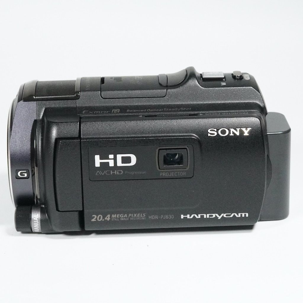 SONY ソニー HDR-PJ630V ブラック 動作OK 1週間保証 /1230 - メルカリ
