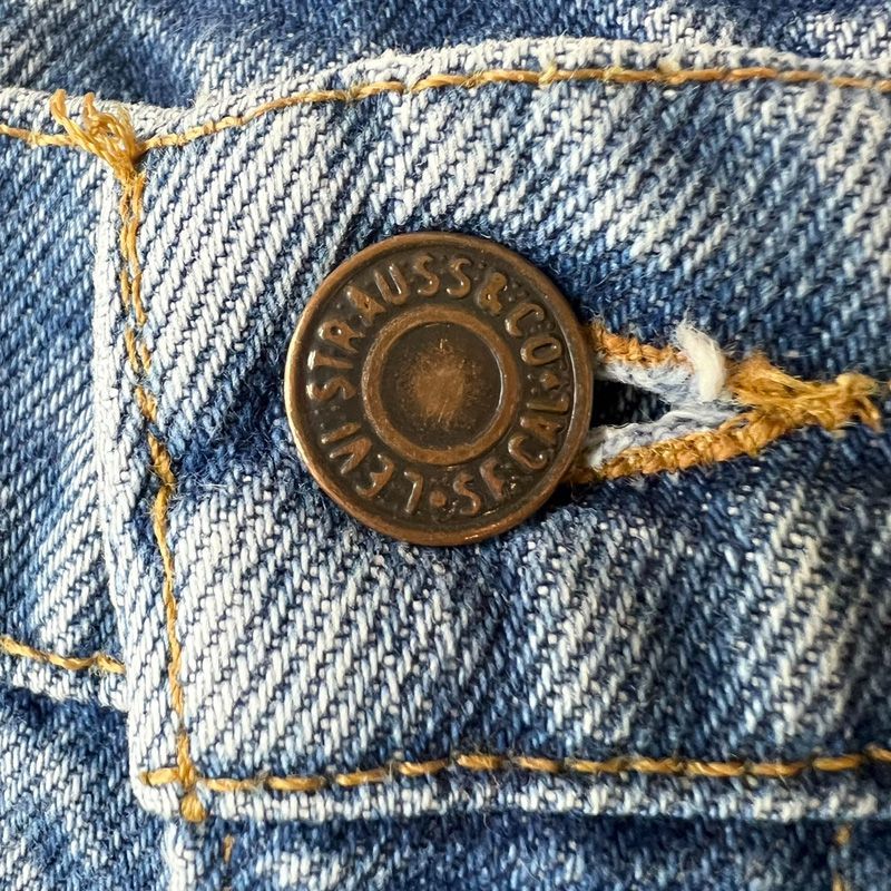 90s USA製 Levis 505 0217 クラッシュ デニム パンツ W34 L32 / 90年代