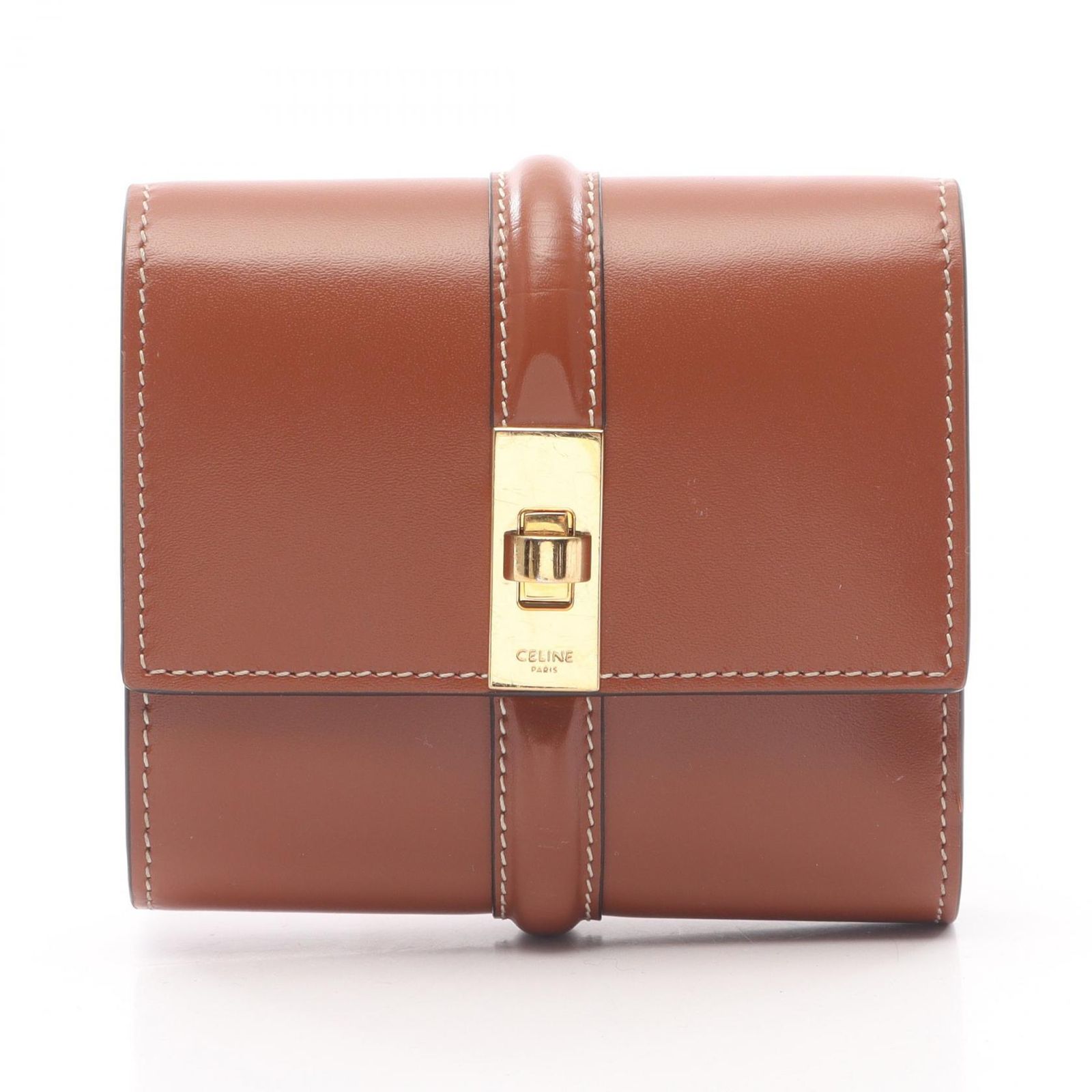 CELINE セリーヌ スモール トリフォールドウォレット 16 セーズ 三 