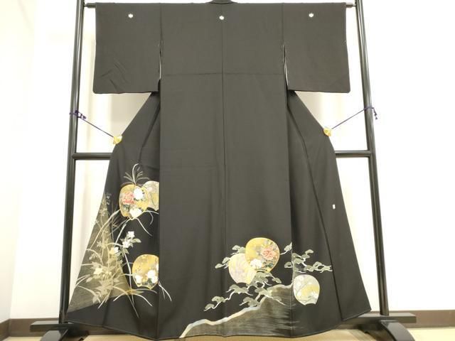 【TAMA屋】全て正絹 全て黒留袖 全て作家物落款入 まとめ売り5点TM2087 TAMA屋】全て正絹 全て黒留袖 全て作家物落款入 まとめ売り5点
