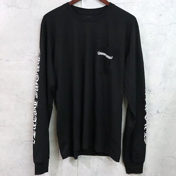 CHROME HEARTS 銀座店 クロムハーツ 新品 スクロールラベル ロンT