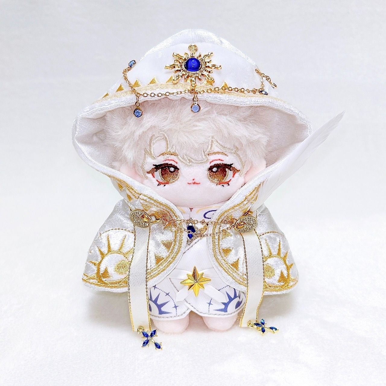 【限定】 ぬいぐるみ 10cm 10cmぬい】ぬい本体 スケルトン 骨 尻尾 ぬいぐるみ リボン 金髪