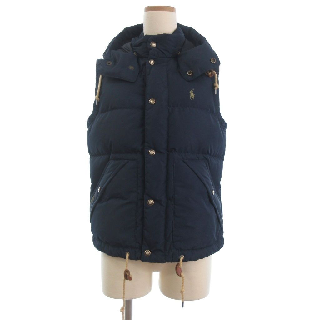 ラルフローレン フード付き ベスト M 新品 ポロ ラルフローレン POLO