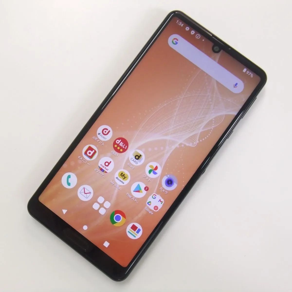 【中古】 AQUOS sense4 SH-41A ブラック docomo SIMロック解除済