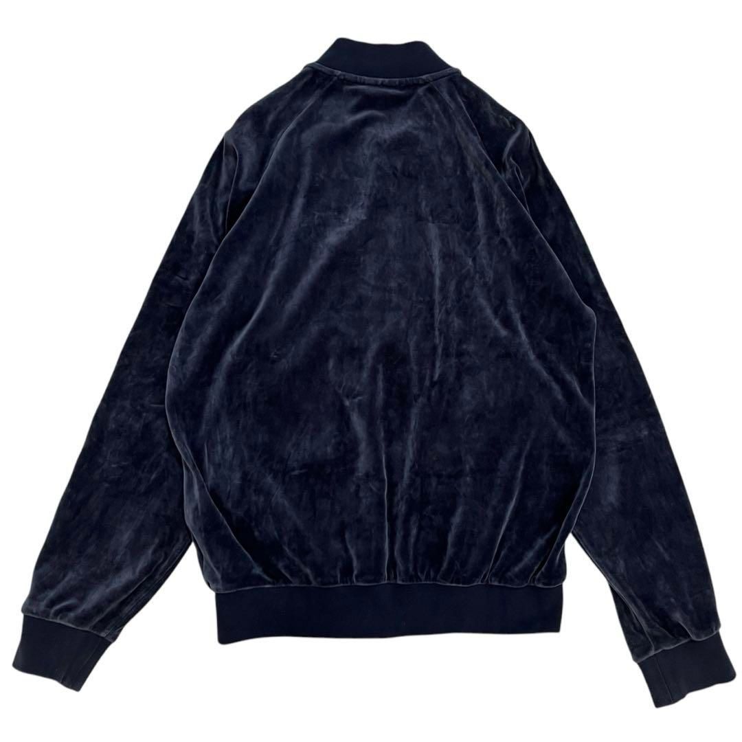5809 adidas トラックトップ ベロア ATPモデル ネイビー XL 5809 adidas トラックトップ ベロア ATPモデル ネイビー XL