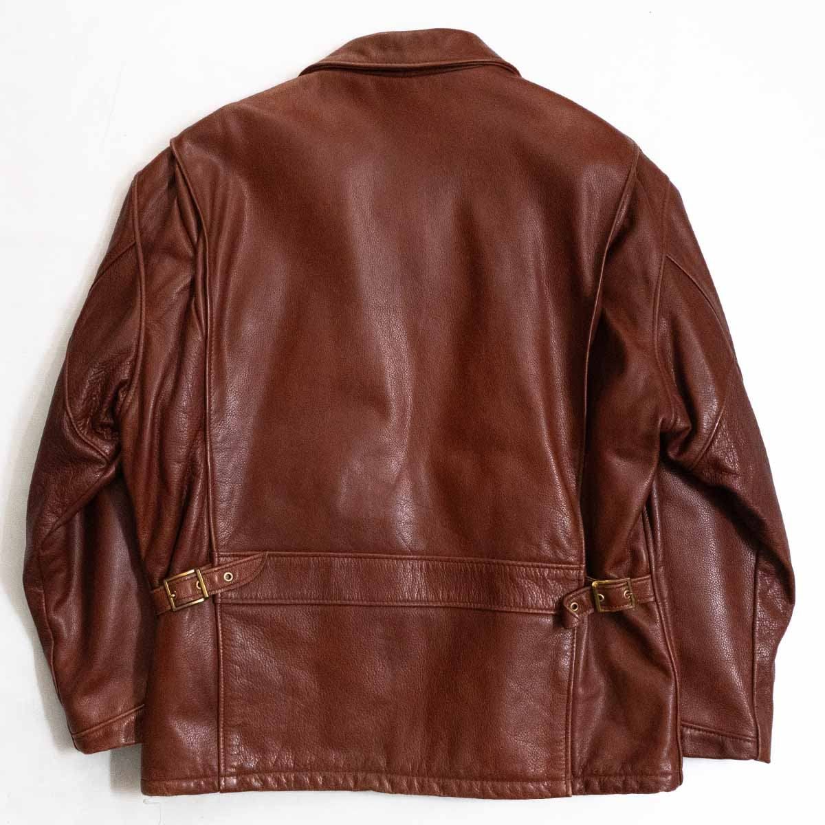 雰囲気抜群/ビッグサイズ】SCHOTT【136/シングルライダースジャケット