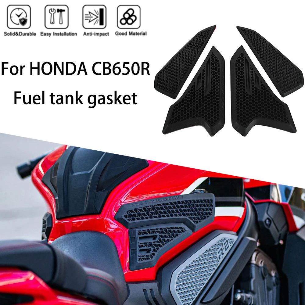 ホンダ CB650R 2019-2025 バイク 燃料タンクパッド 膝パッド プロテクター サイドステッカー