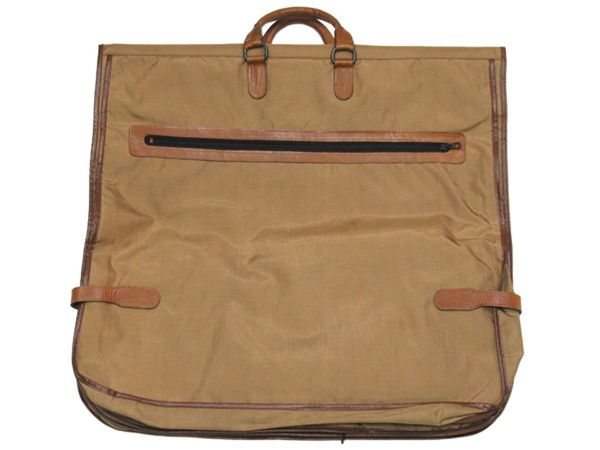 ランセル LANCEL ガーメントバッグ Lマーク ベージュ ブラウン レディース