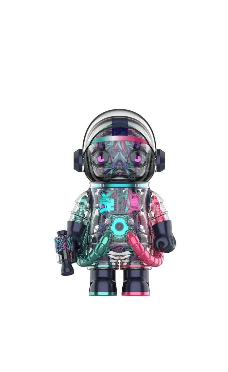 POP MART (ポップマート ) 400 % メガ スペース MOLLY マゼンタ 限定版 出品