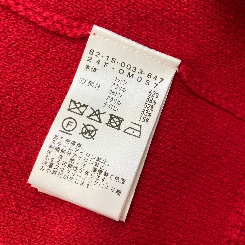 サイズ：S BEAMS GOLF ビームスゴルフ 2024年モデル 長袖ニット