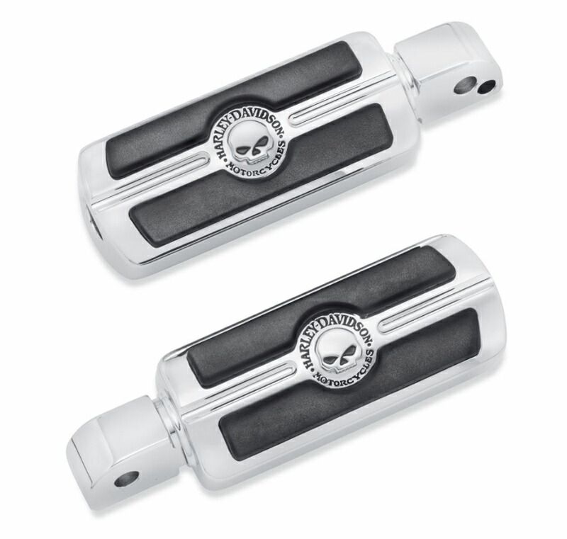 スカル・フットペグ パッセンジャー用 2018年以降ソフテイル