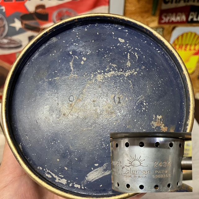 コールマン Coleman ランタン 1940年 243 A 前期型 シルクハット