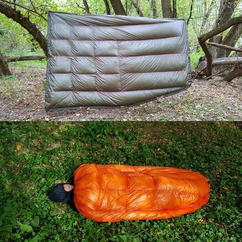 BUSHMEN travel gear ブッシュメン トラベル ギア UNDERQUILT GLOW 