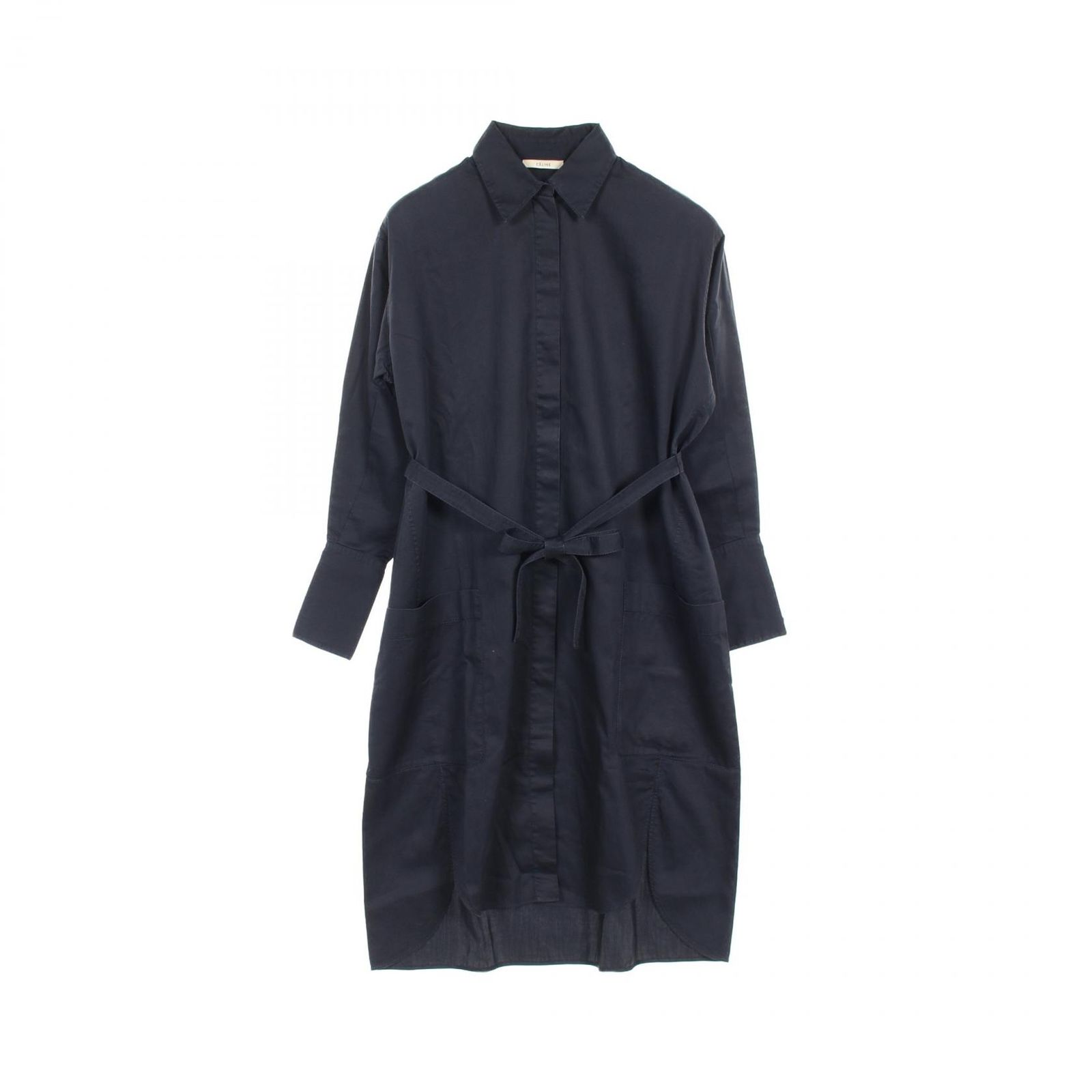 セリーヌ CELINE ワンピース 2 6Q52|3825 コットン ワンピース レディース Used A
