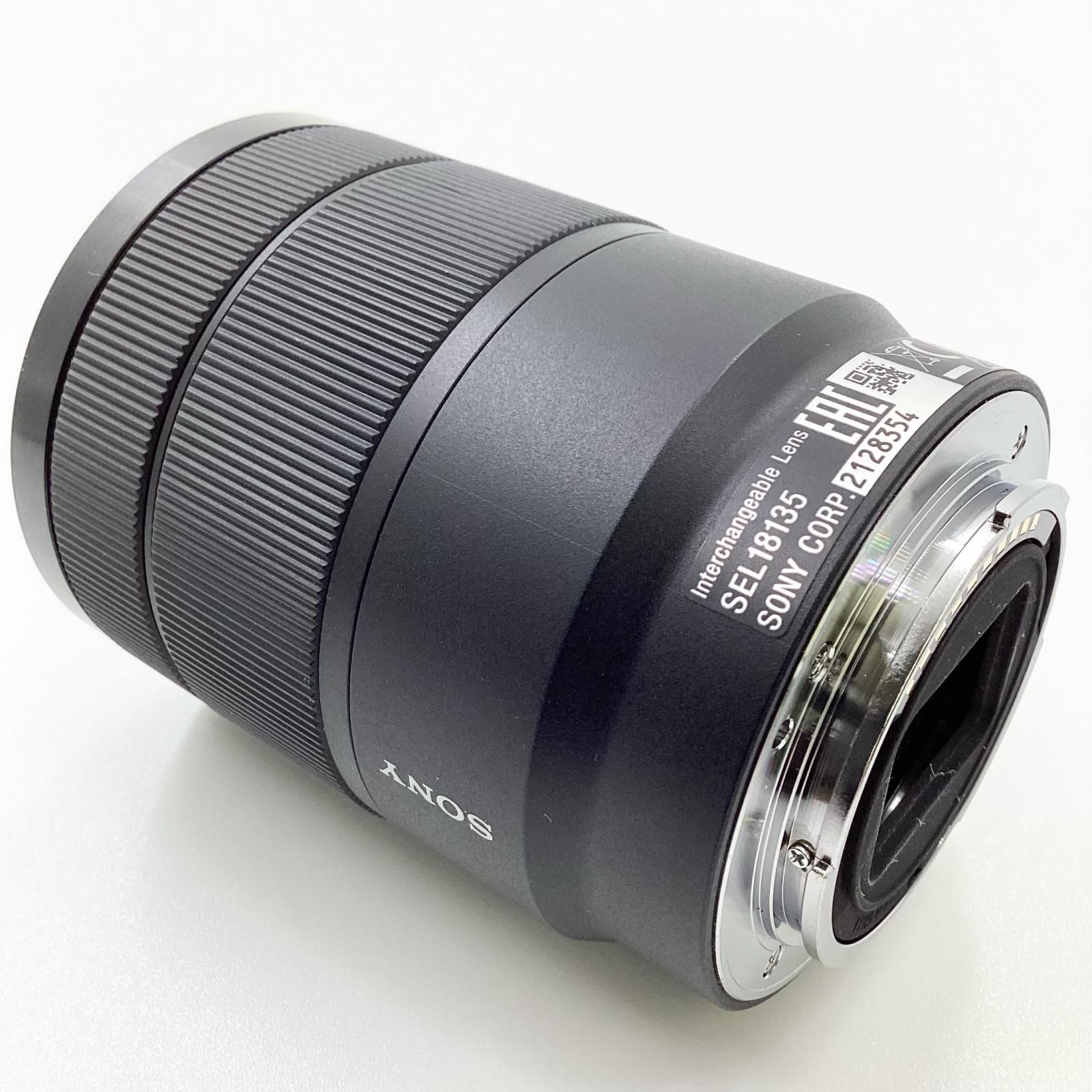 【全額返金保証】【最速発送】Sony E 18-135mm F3.5-5.6 OSS SEL18135 ブラック 美品 動作確認済