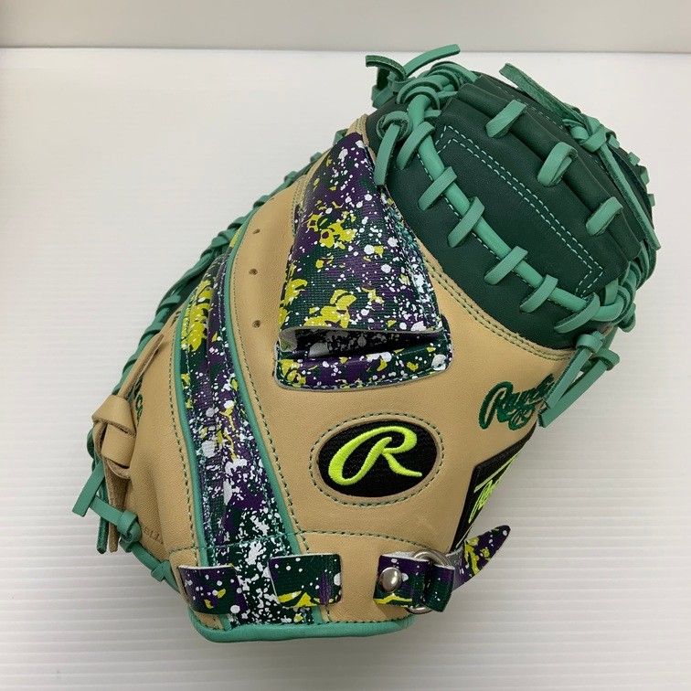 Rawlings - 中古品 ローリングス Rawlings HOH 軟式 キャッチャーミット GR3HO2AF 5767 中古品 ローリングス Rawlings HOH 軟式 キャッチャーミット