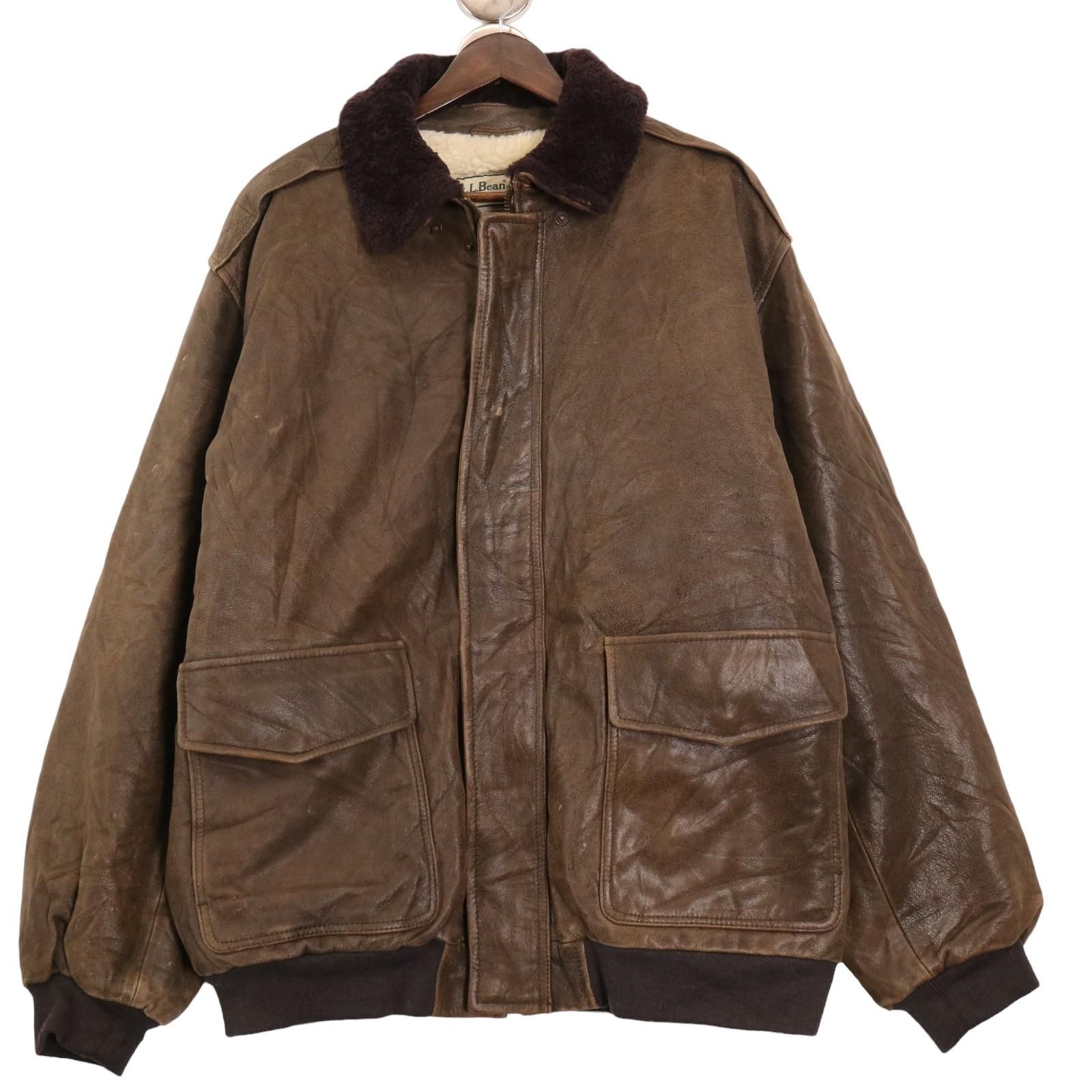 L.L.Bean エルエルビーン G-1 フライトジャケット レザージャケット 