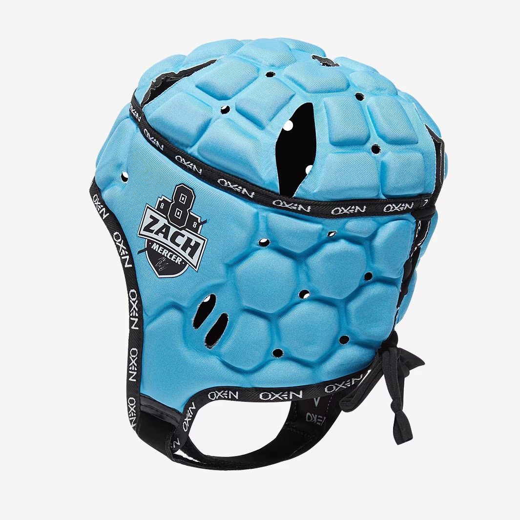 LとXLサイズ オクセン ザック マーサー プロ ヘッドガード 青 ブルー 公式モデル 日本未発売 WWW_USTAUSTRALIA_COM_AU