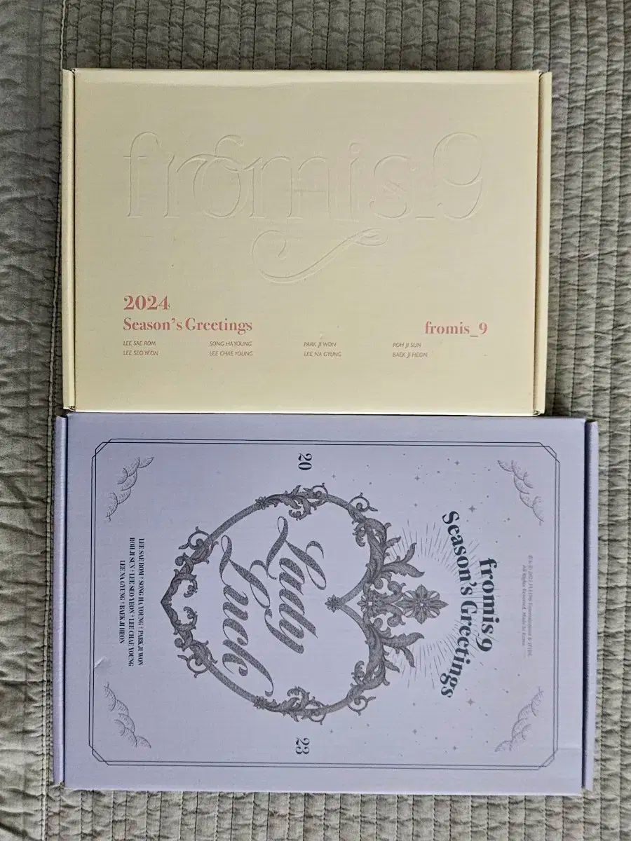 fromis_9 プロミスナイン プミナ シーグリ シーズングリーティング 2025 2025 販売