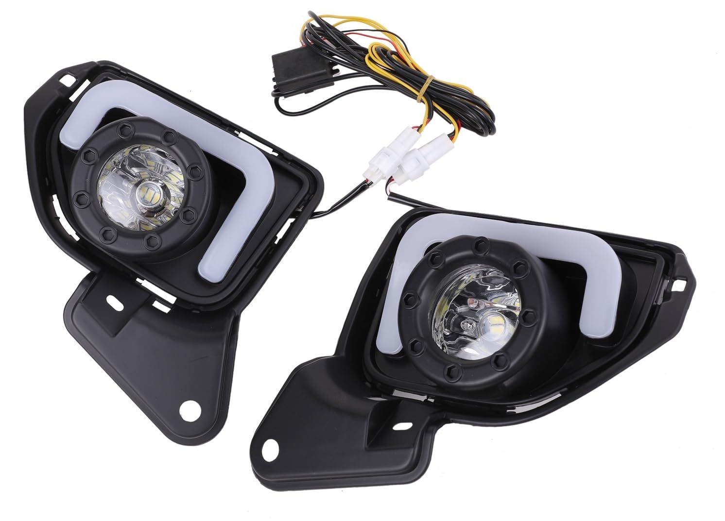 200系 ハイエース 4型 5型 6型 LED BAR デイライト フォグランプ 左右セット ウインカー 連動 機能付き 標準 ワイド S-GL DX DX ワゴン GL グランドキャビン 4型 サイド ウィンカー フロント ランプ 汎