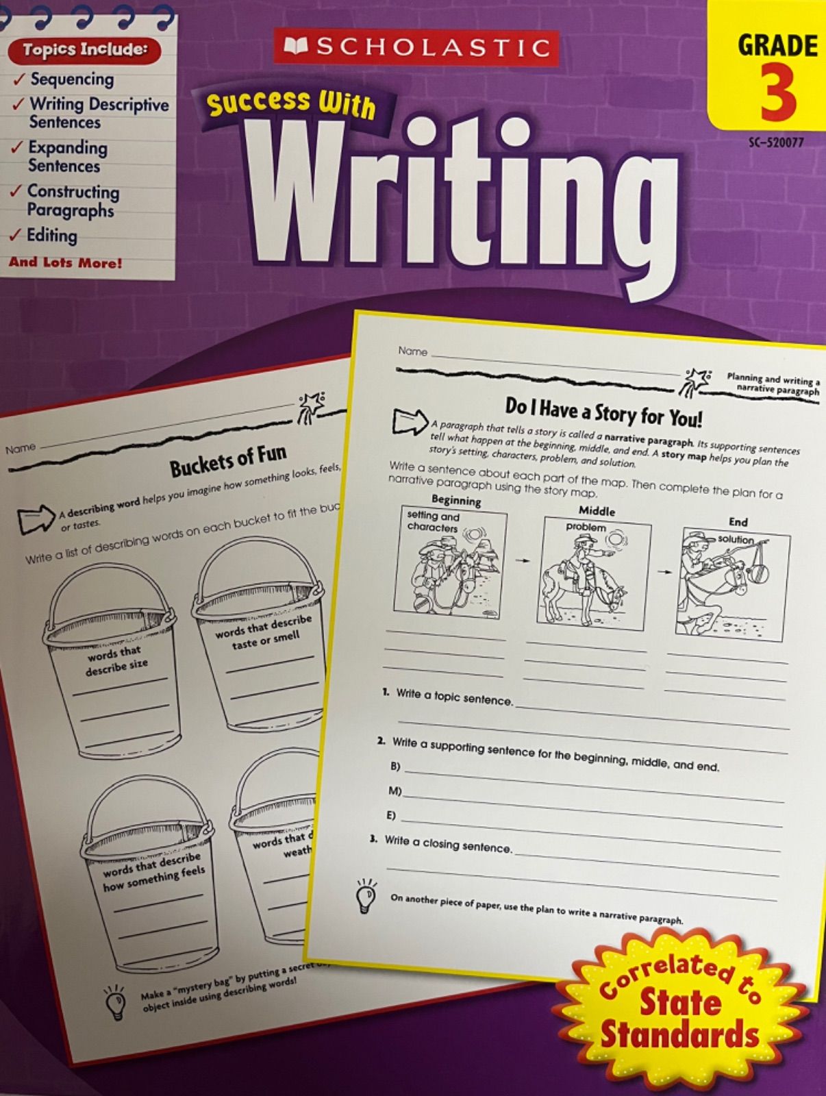 Scholastic success with writing grade 3 makostars 