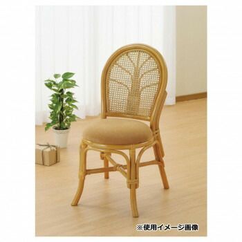 Romantic Rattan 籐ダイニングチェアー U 95