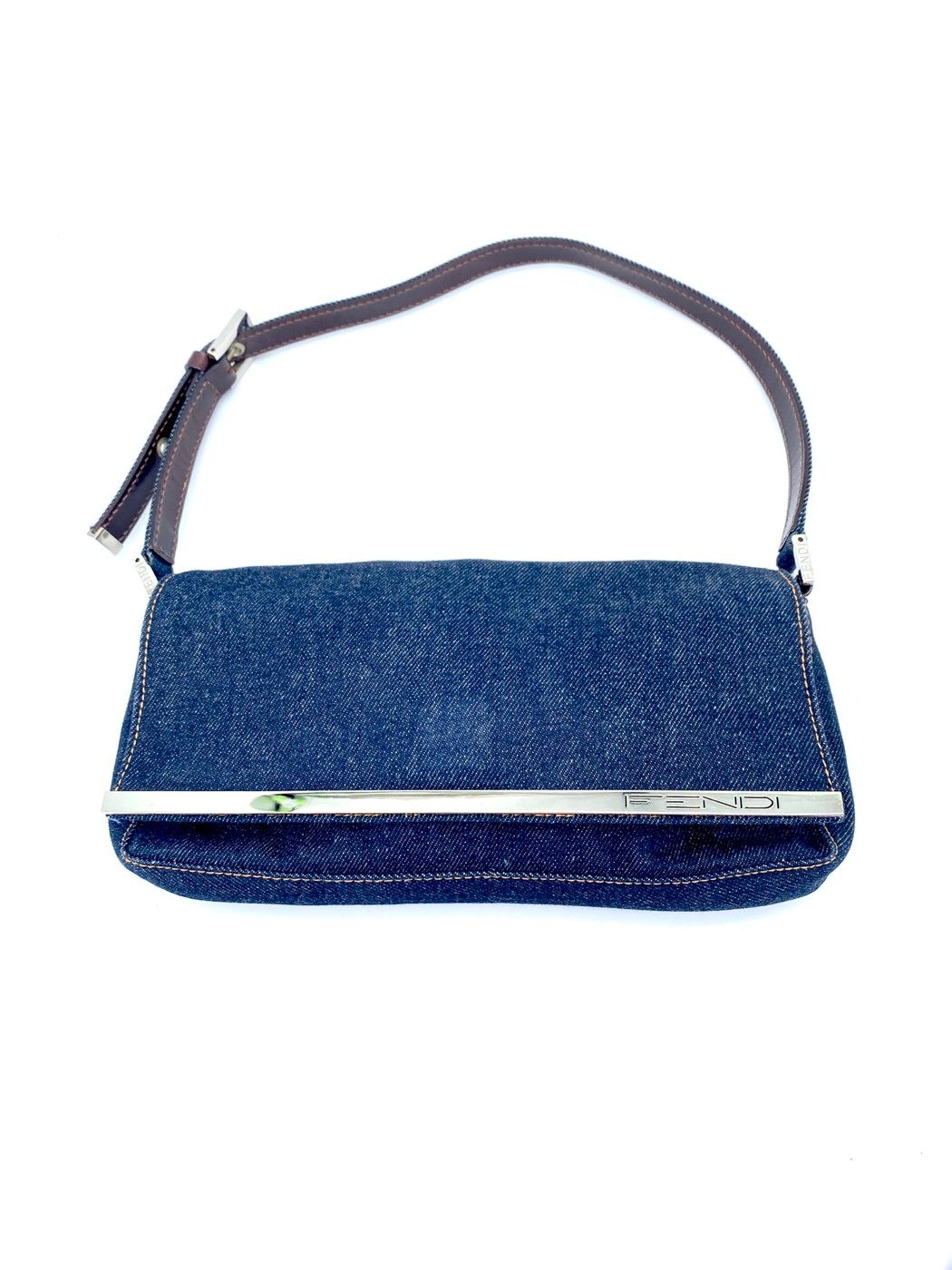 FENDI ロゴ ショルダーバッグ ワンショルダー デニム 26640 9405 フェンディ FENDI ロゴ ショルダーバッグ ワンショルダー デニム