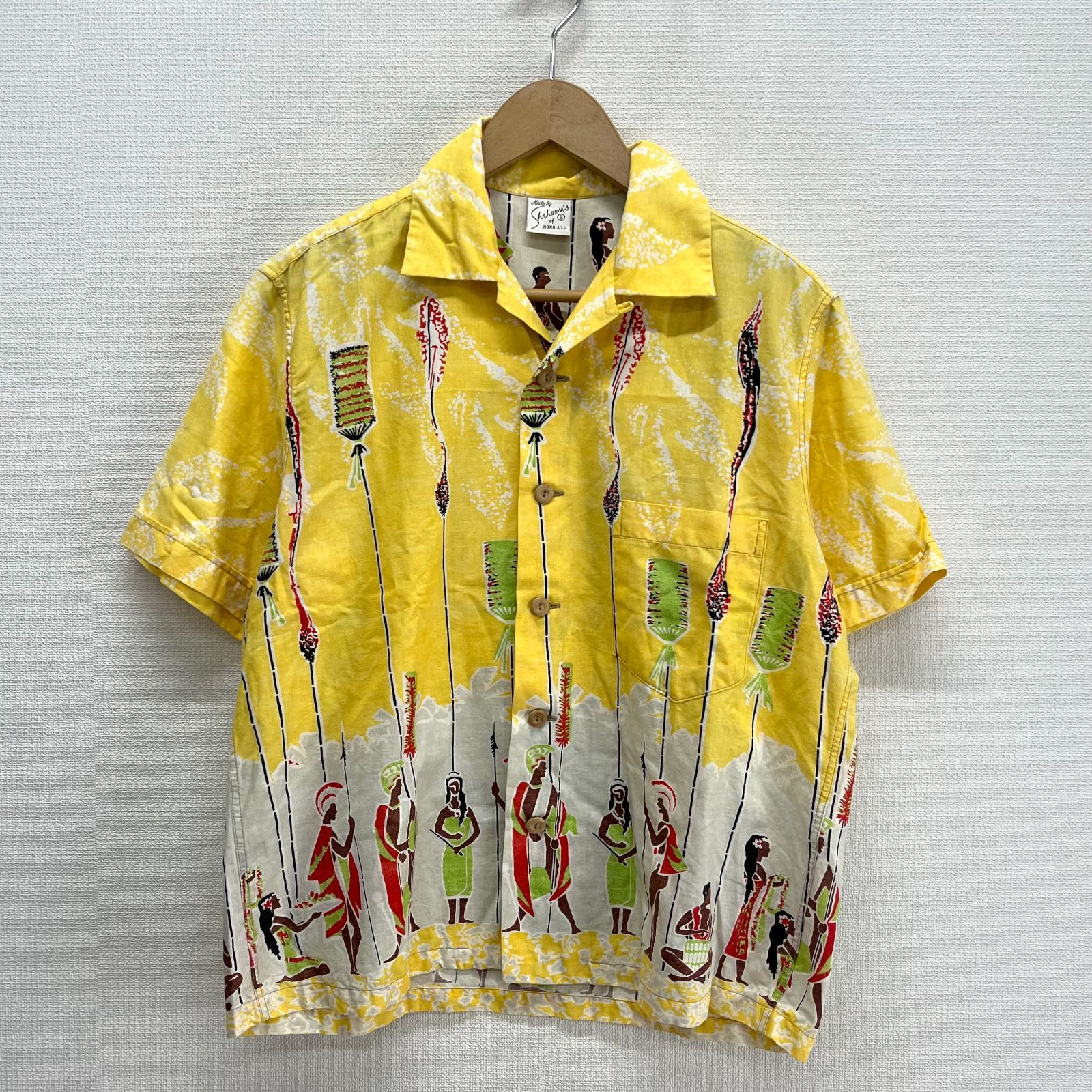 SUNSURF SPECIAL EDITION サンサーフ エディション SS30221 アロハシャツ ハワイアンシャツ 2001 KAMEHAMEHA DAY 綿 S 10127205