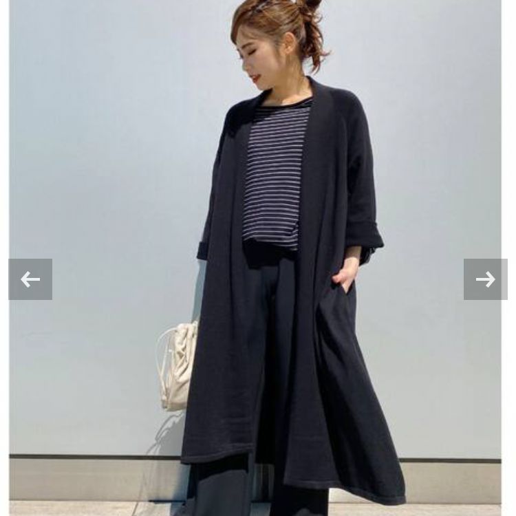 【公式】 STUDIO】ショールカラーニットガウン AP 美品 メルカリ - 2020年製 ニット+セーター