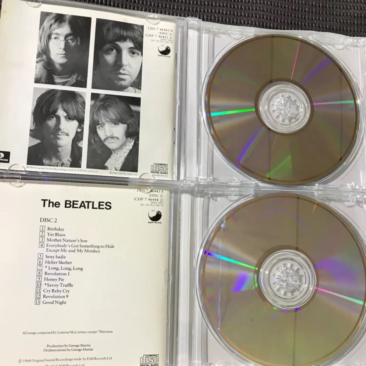 The Beatles ホワイト・アルバム【2枚組】 - メルカリ