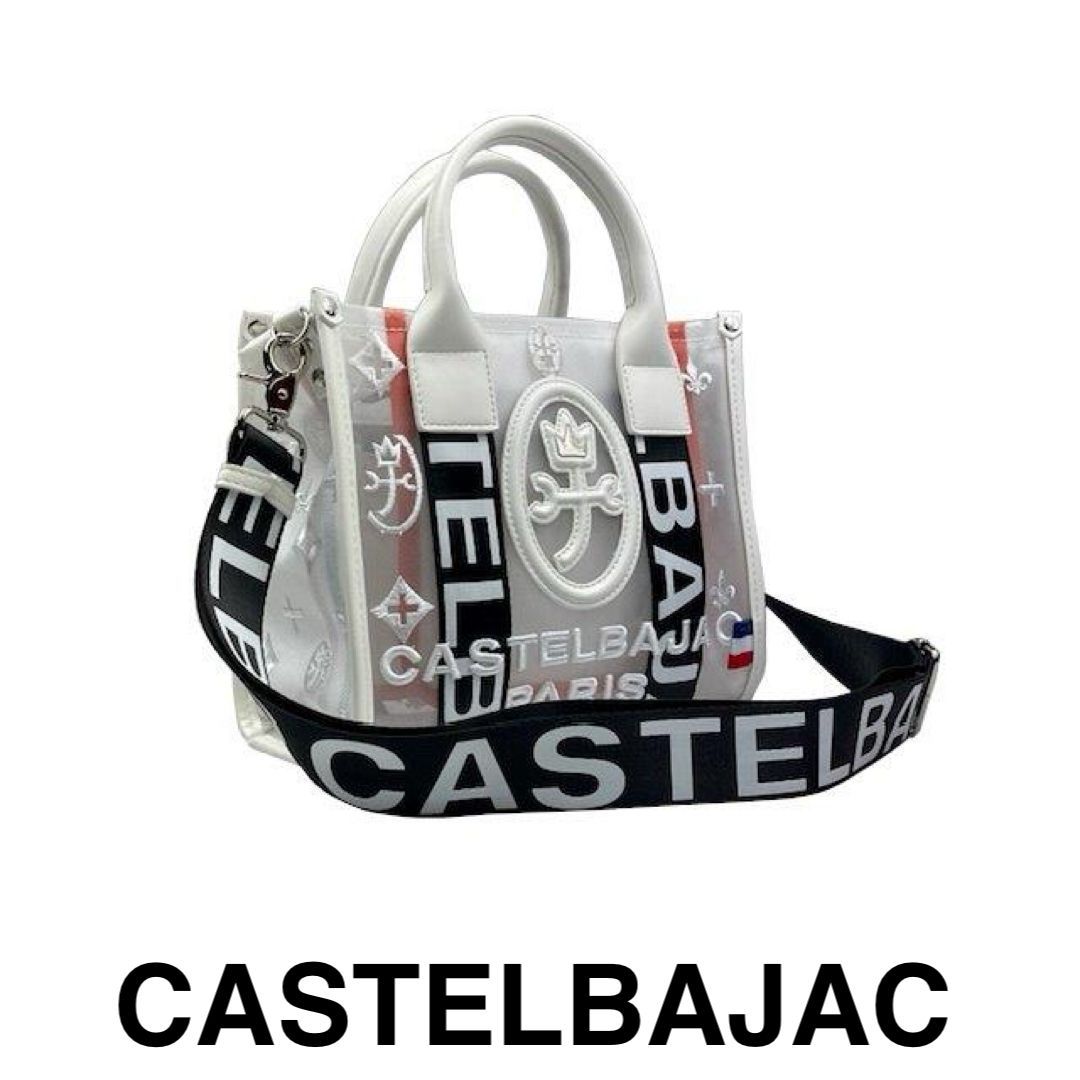 カステルバジャックCASTELBAJAC2WAYトートバッグ036581-1シロ