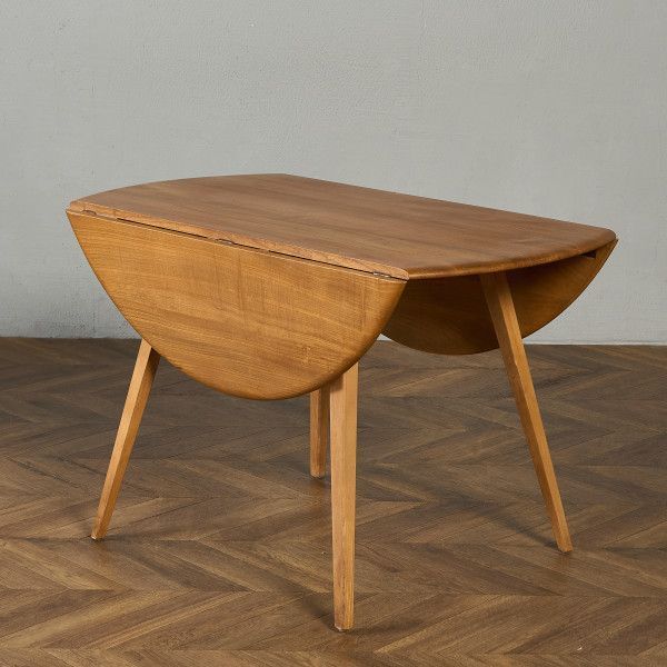 80s〜 ERCOL アーコール バタフライ テーブル 英国製 木製 アーコールのドロップリーフテーブル・バタフライテーブル