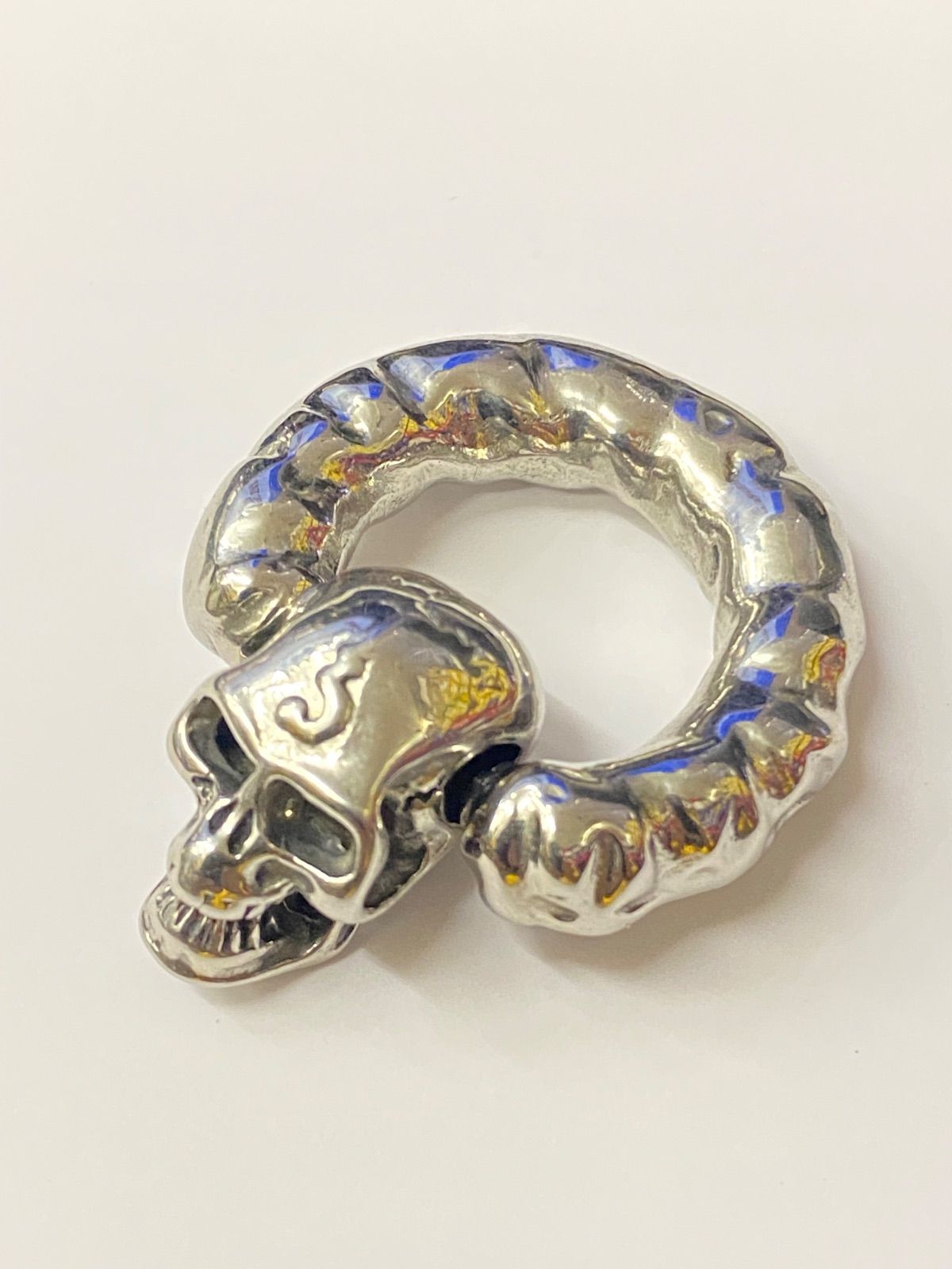 Maria Tash 18ct 8mm Diamond Constellation Eternity Hoop Earring