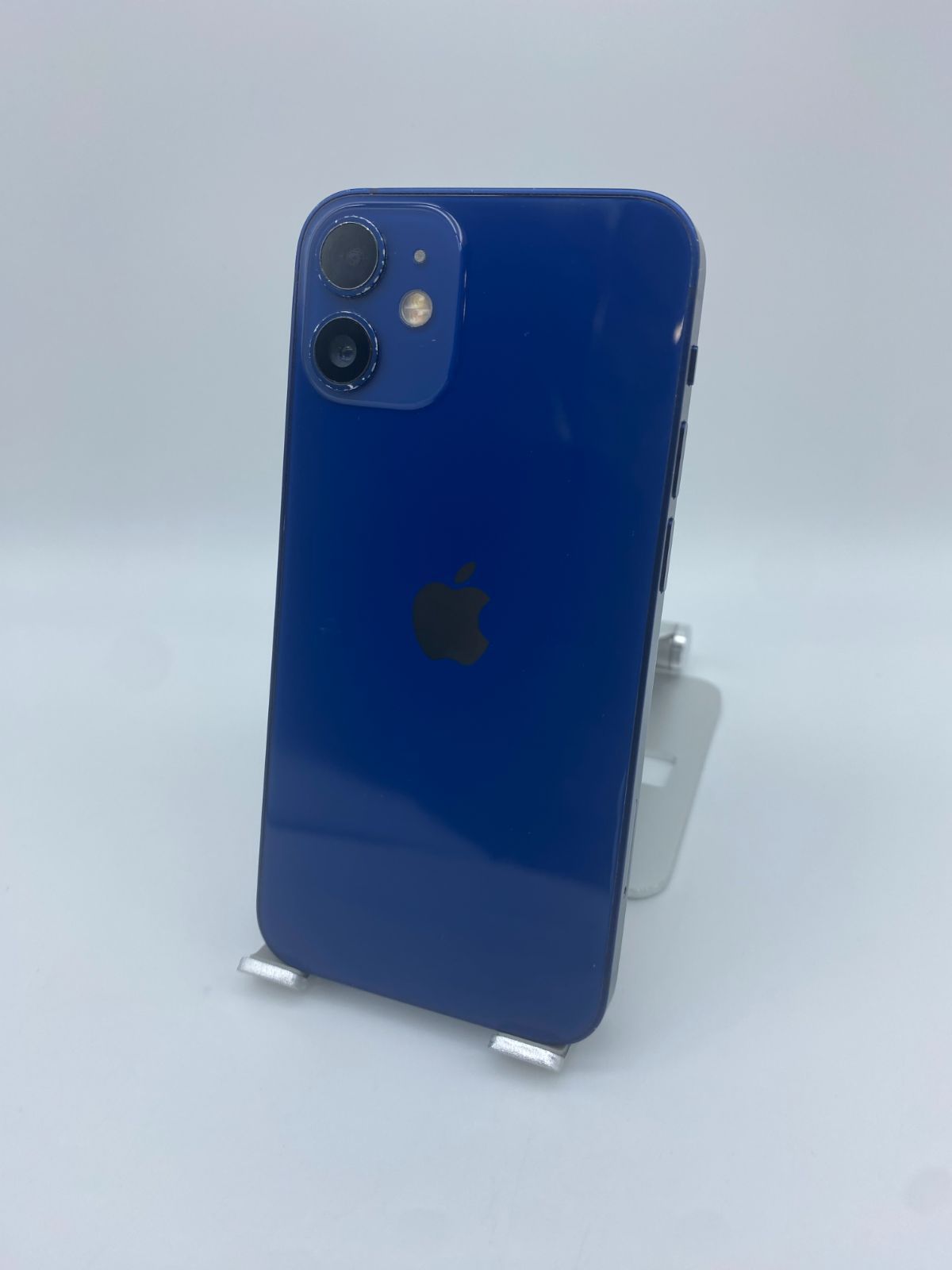 iPhone 12 mini 128GB ブルー/シムフリー/新品バッテリー100%/極薄
