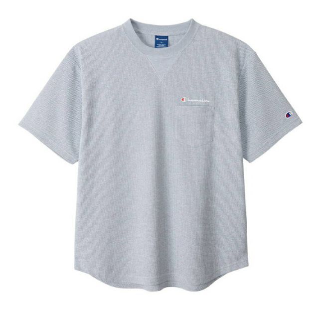 HANES ヘインズ SHORT SLEEVE T-S オックスフォードグレー XLサイズ C3-XS313 70 | スポーツ 運動 服 衣類 ウエア ウェア トップス ショートスリーブ Tシャツ 半袖 着心地 デザイン UVカット 紫外線対策 