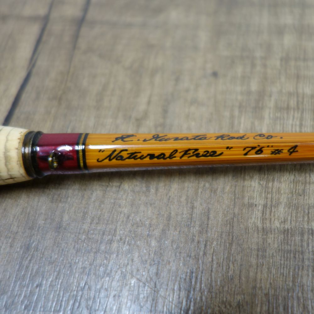 美品 希少 村田ロッド K Murata Rod co バンブーロッド Natural