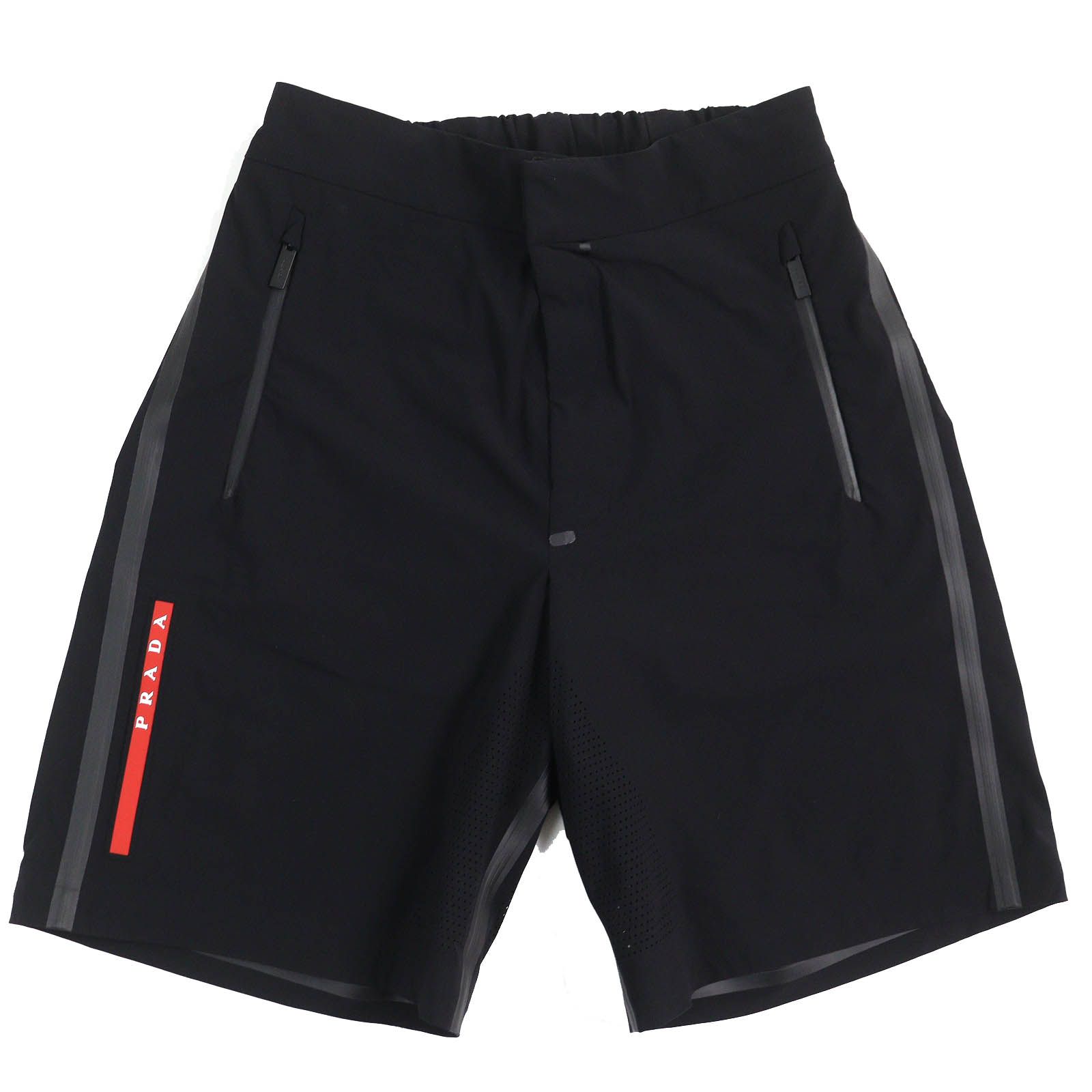 極美品△PRADA プラダ 22SS UB367 ストレッチRe-Nylon スイムウェア  