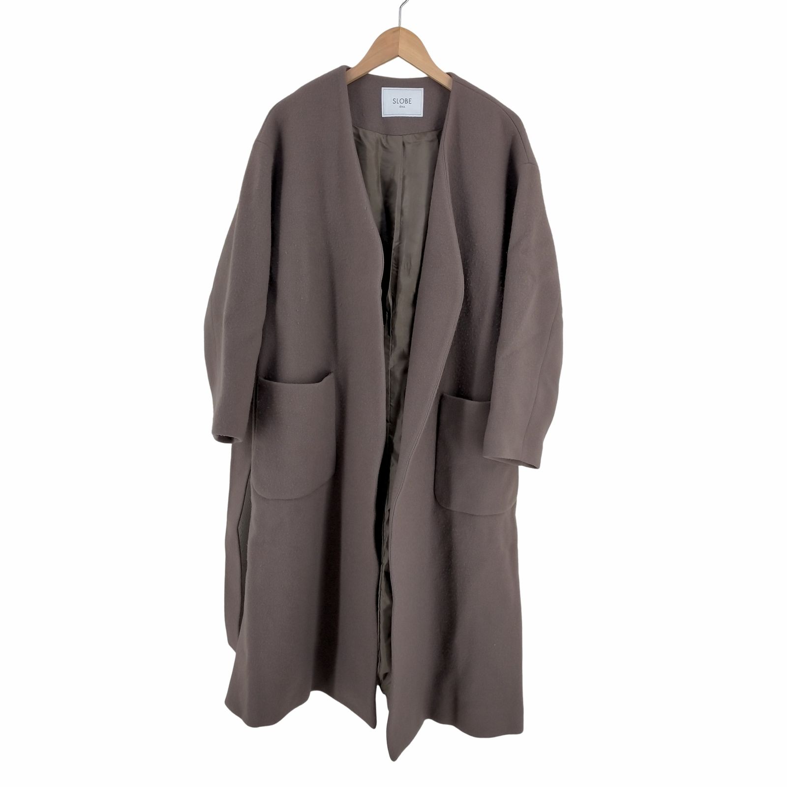 スローブイエナ SLOBE IENA 19AW JSダブルオックスコート ロング ノー 