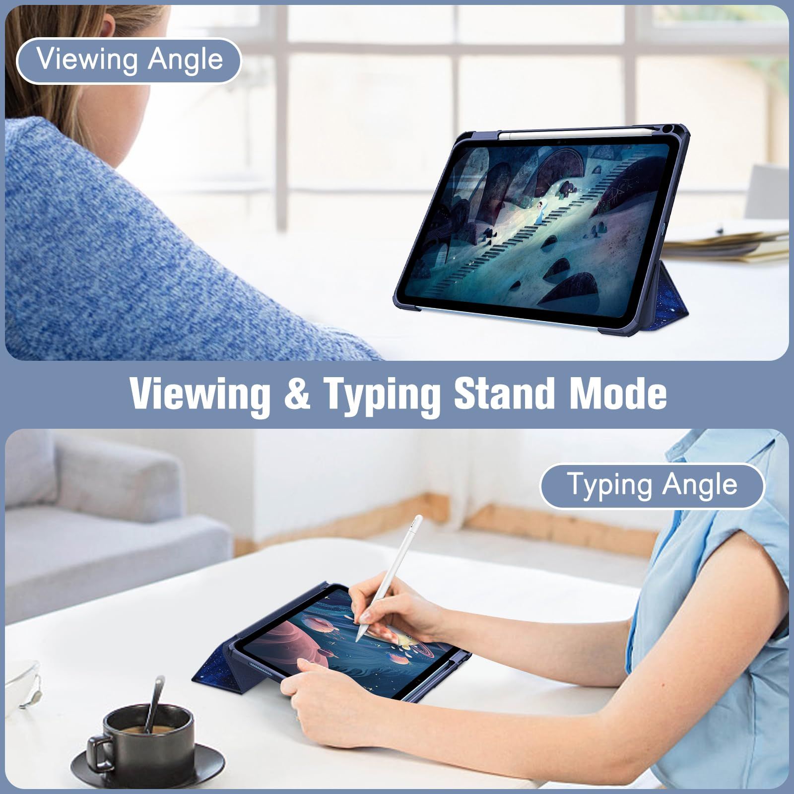 Fintie 耐衝撃ケース Samsung Galaxy Tab S6 Lite 10.4インチ 2022